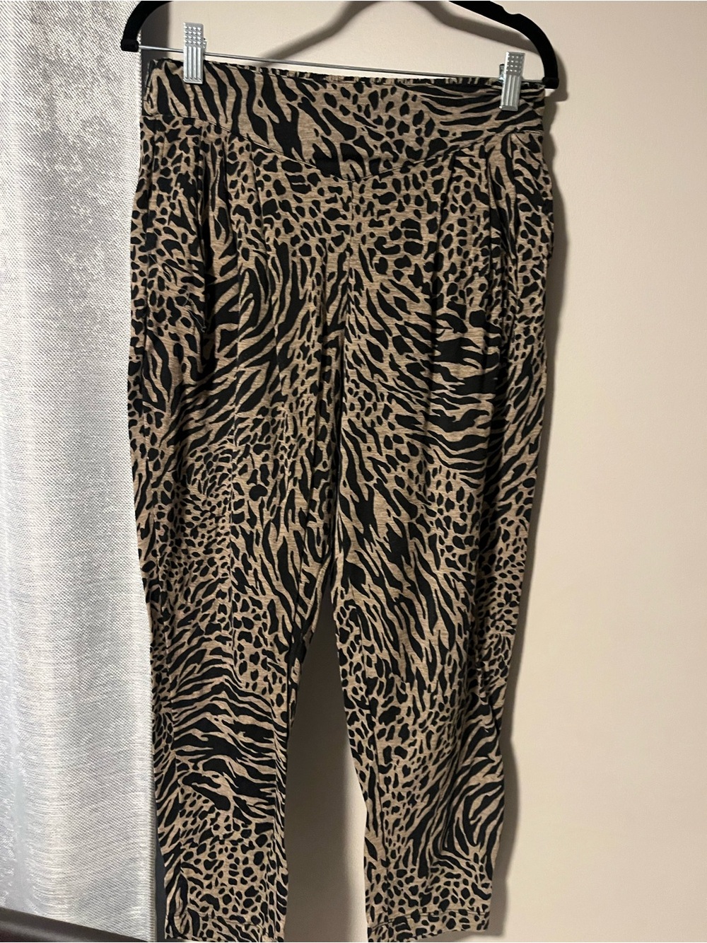Vintage Animal Print bubble pants